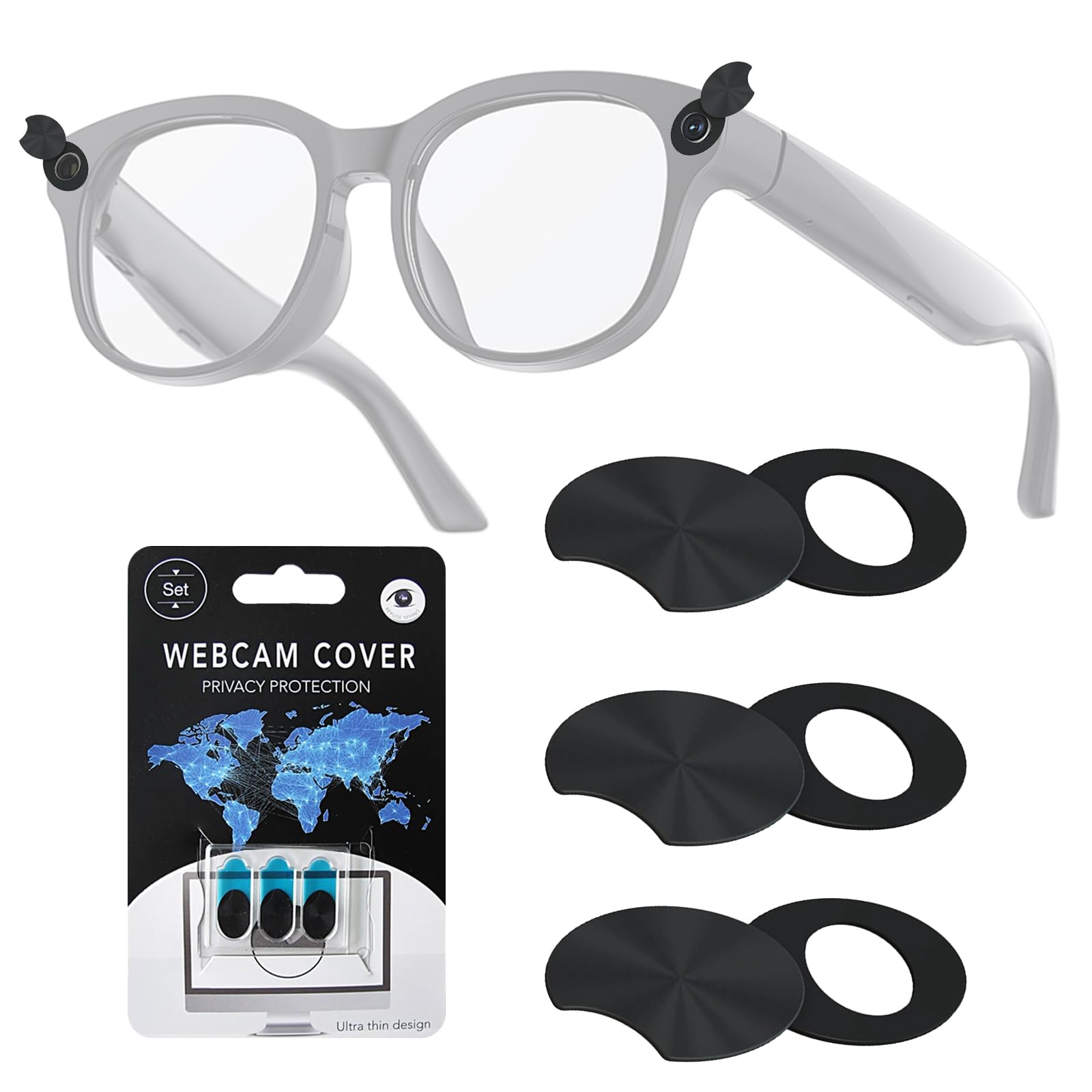 Amazon.co.jp: Ray-Ban Meta Smart Glasses対応 LEDライトブロッカー3